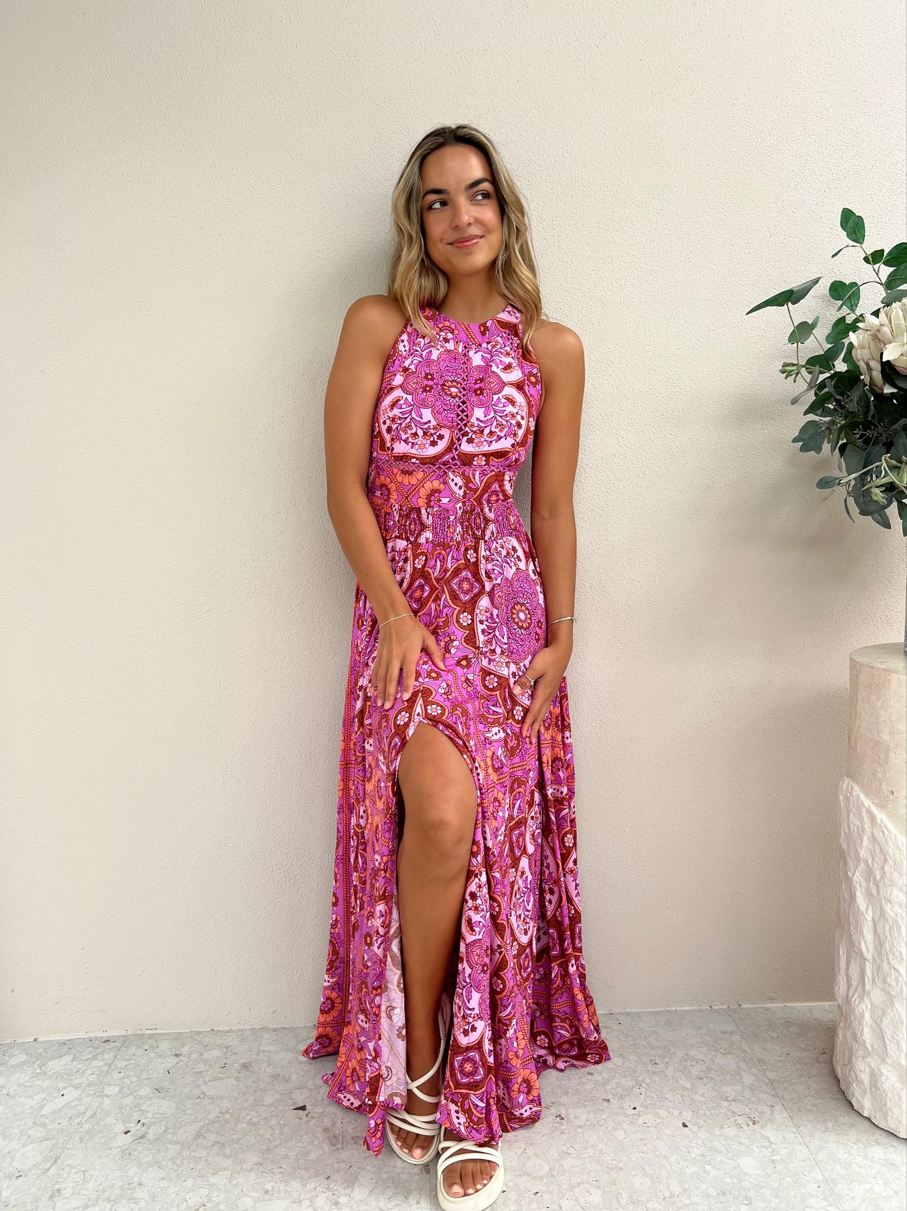 Print Maxi - Pink