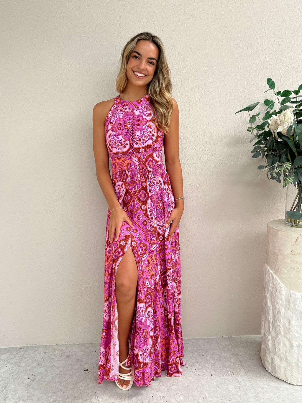 Print Maxi - Pink